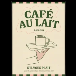 Affiche A3 Café au Lait