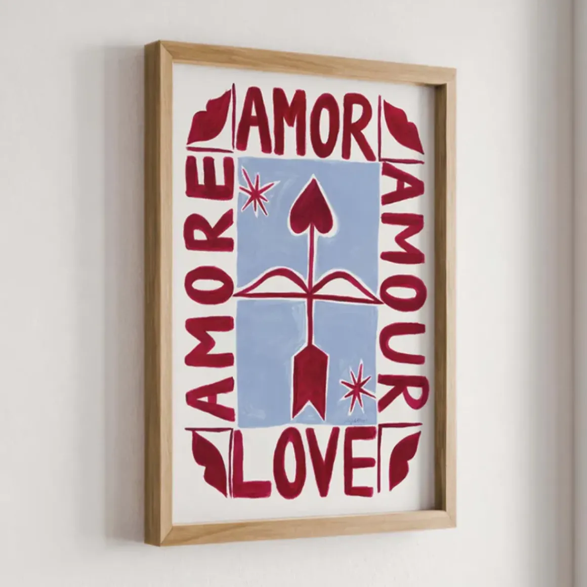 Affiche A3 Languages of Love