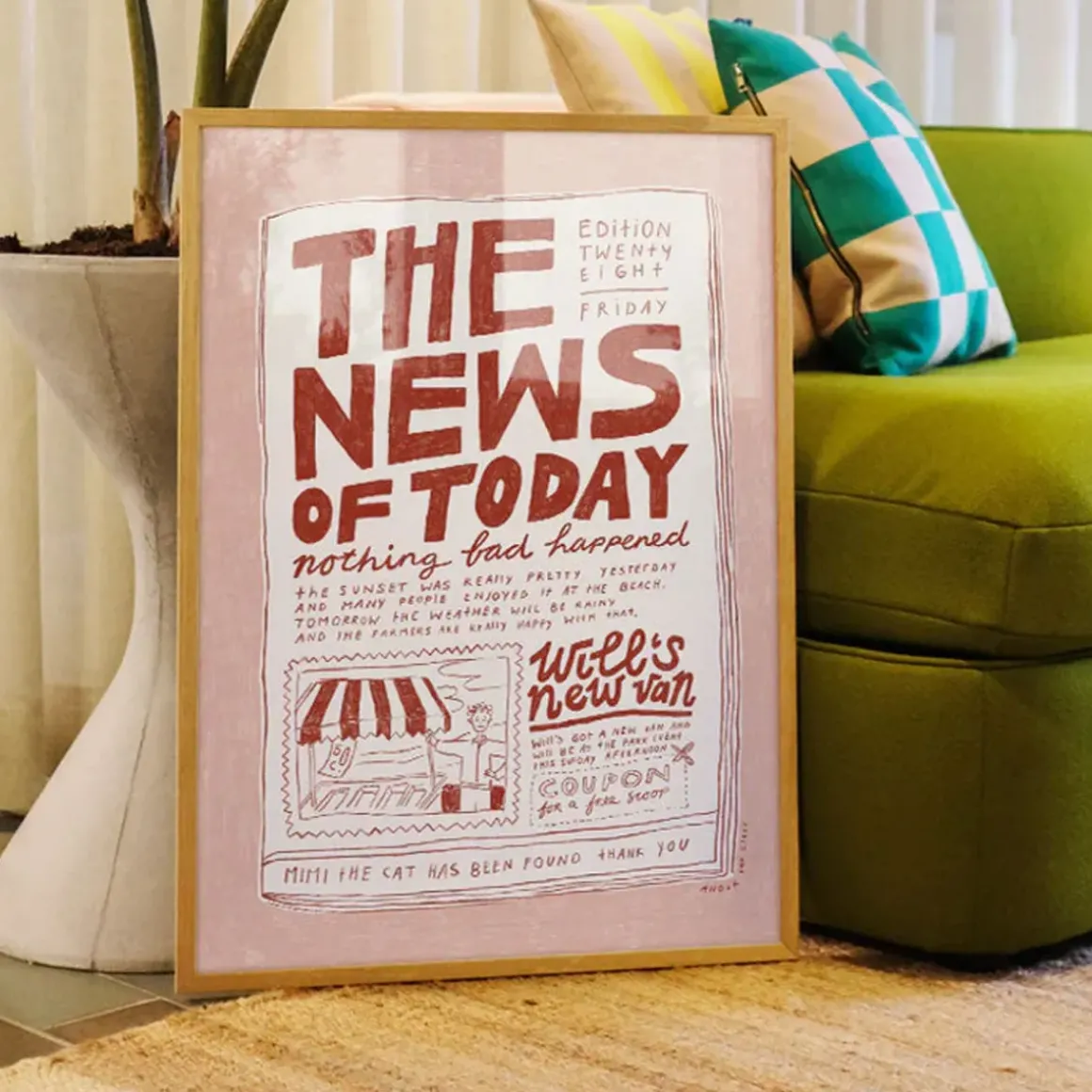 Affiche Anouk The News of Today