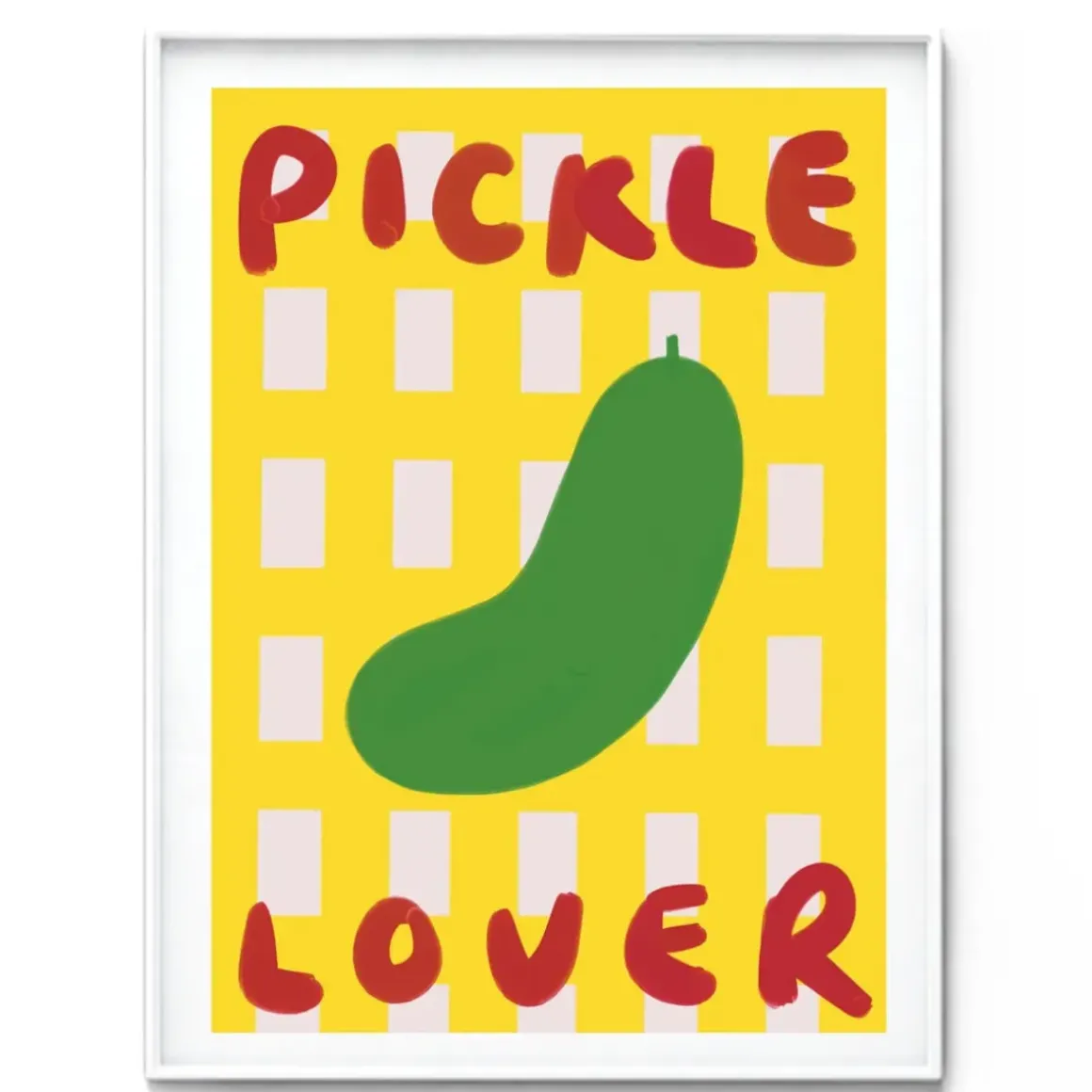 Affiche A3 Pickle Lover