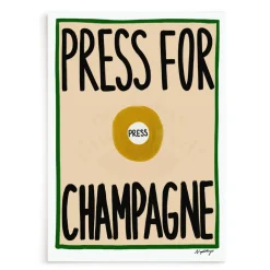 Affiche A3 Press For Champagne