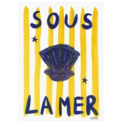 Affiche A3 Sous La Mer