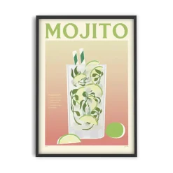 Affiche Cocktail - Elin PK - Mojito
