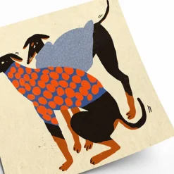 Affiche Enikő Eged - Autumn Doggos - 50 x 50 cm