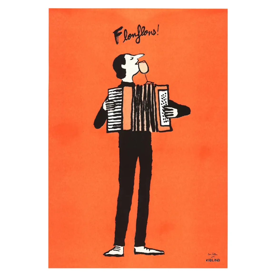 Affiche Flonflons - Jean Jullien