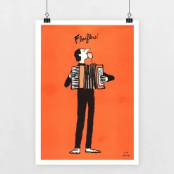 Affiche Flonflons - Jean Jullien