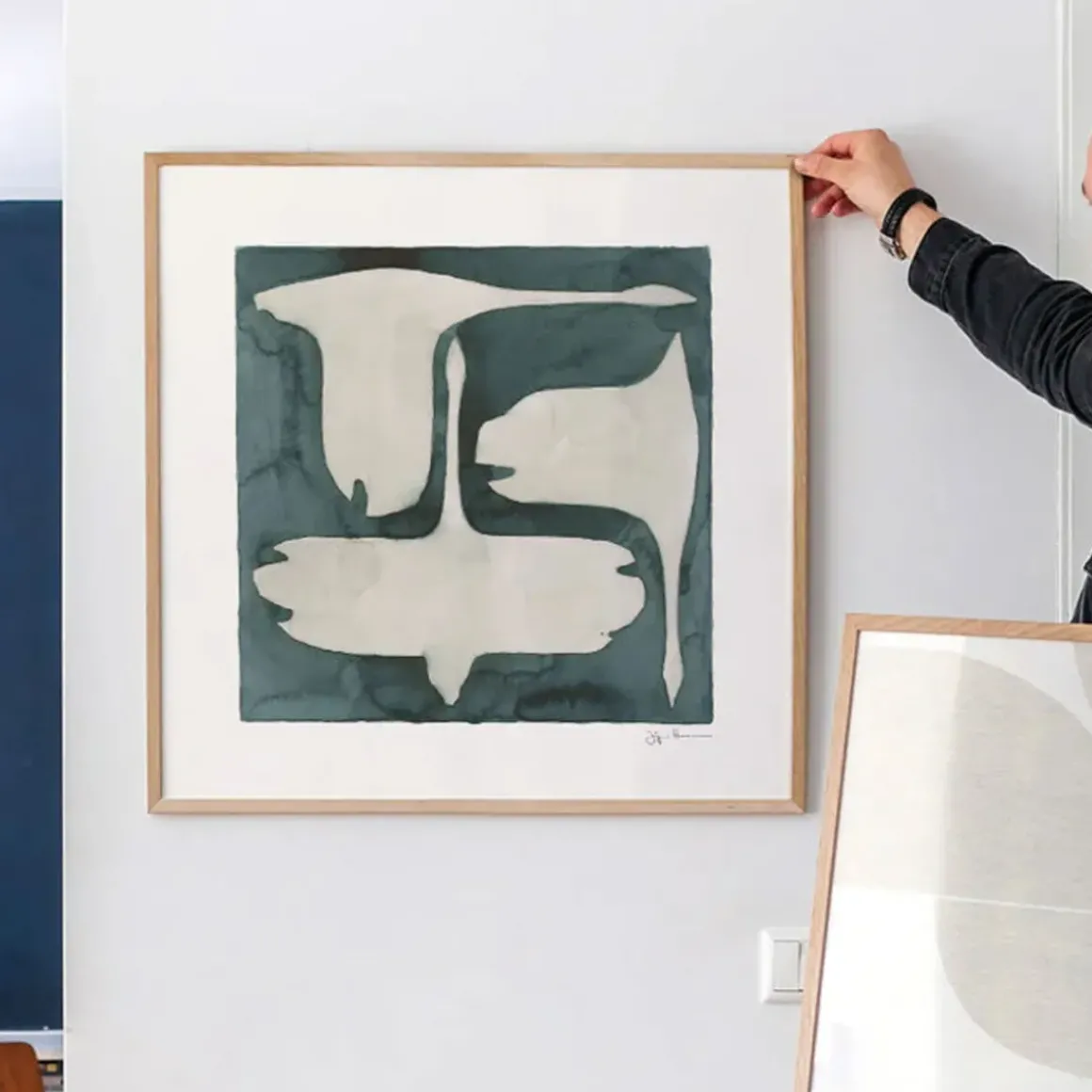 Affiche Hansson The Swan III - 50 x 50 cm
