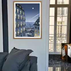 Affiche Jason Brooks Montmartre View