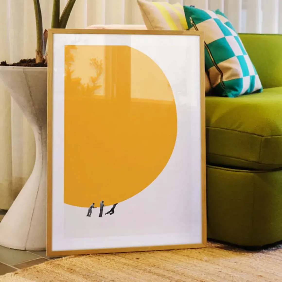 Affiche Leon We Can Move The Sun Together