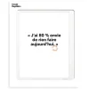 Affiche Loic Prigent J'Ai 80 Envie - 30 x 40 cm