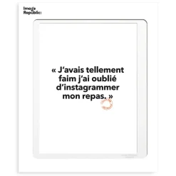 Affiche Loic Prigent J'Avais Tellement - 30 x 40 cm