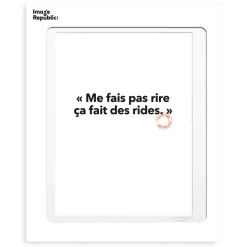 Affiche Loic Prigent Me Fais Pas Rire - 30 x 40 cm