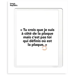 Affiche Loic Prigent Tu Crois Que - 30 x 40 cm