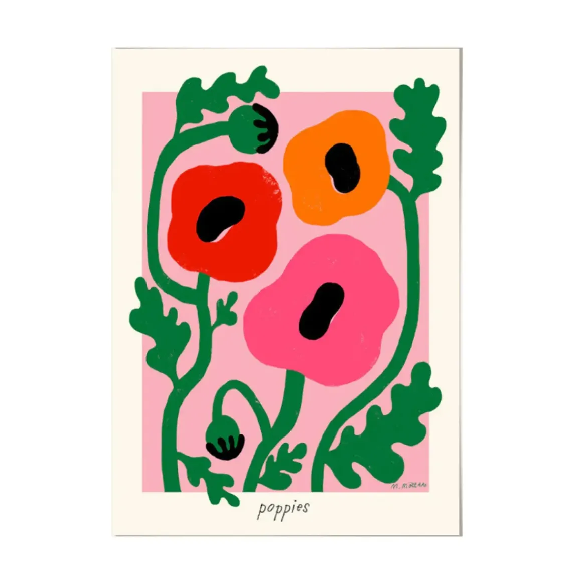 Affiche Madelen Summer Poppies