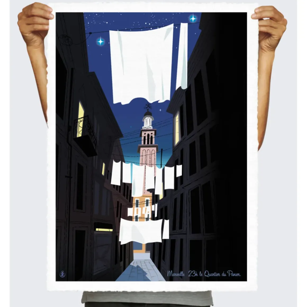 Affiche Monsieur Z marseille - 40 x 50 cm