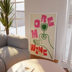 Affiche More Wine