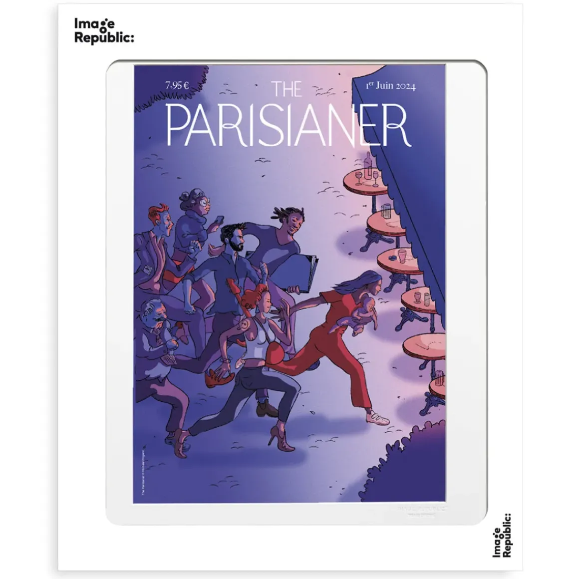 Affiche 100 mètres - The Parisianer N°83 - Prigent