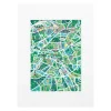 Affiche N71 Corbineau - The Parisianer - 22 x 22 cm