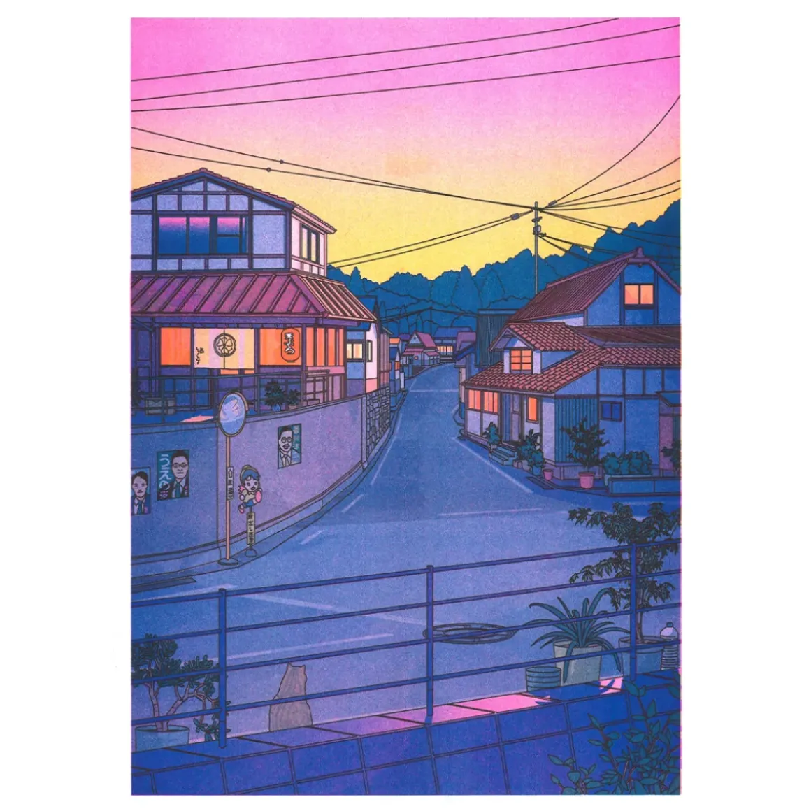 Affiche Nowhere In Japan - Liam Cobb