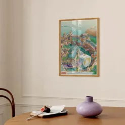Affiche Officielle des Jeux Paralympiques de Paris 2024 - 50 x 70 cm