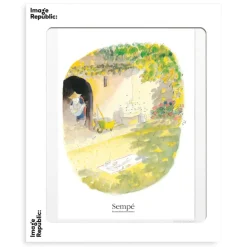 Affiche Sempe Vacances - 40 x 50 cm