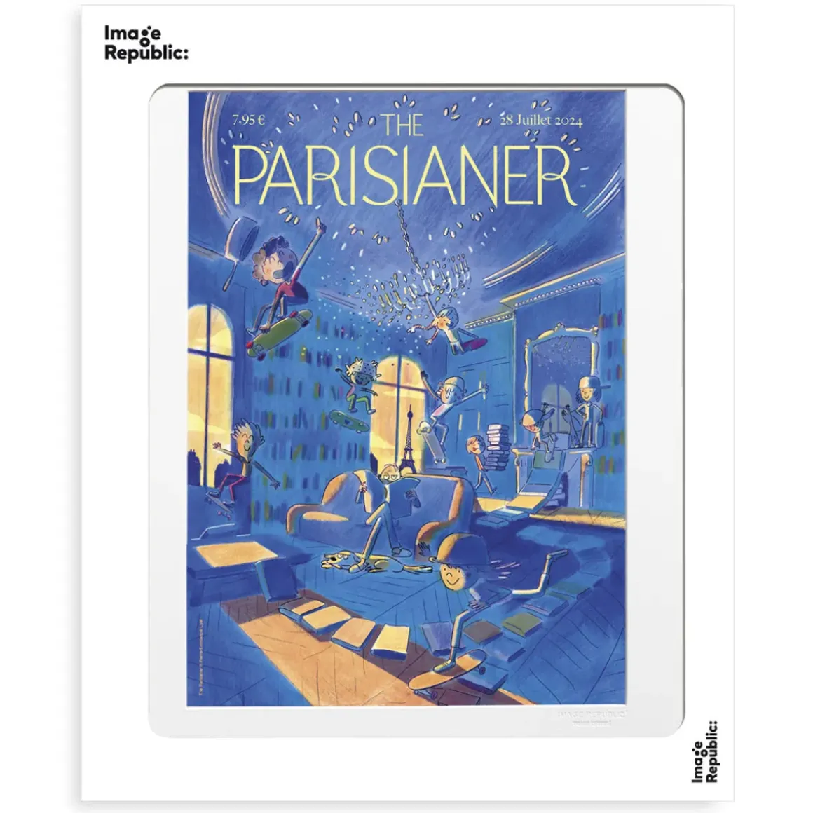 Affiche Skateboard - The Parisianer N°89 - Lyet