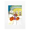 Affiche Soledad Devanture Bon Marché - 30 x 40 cm