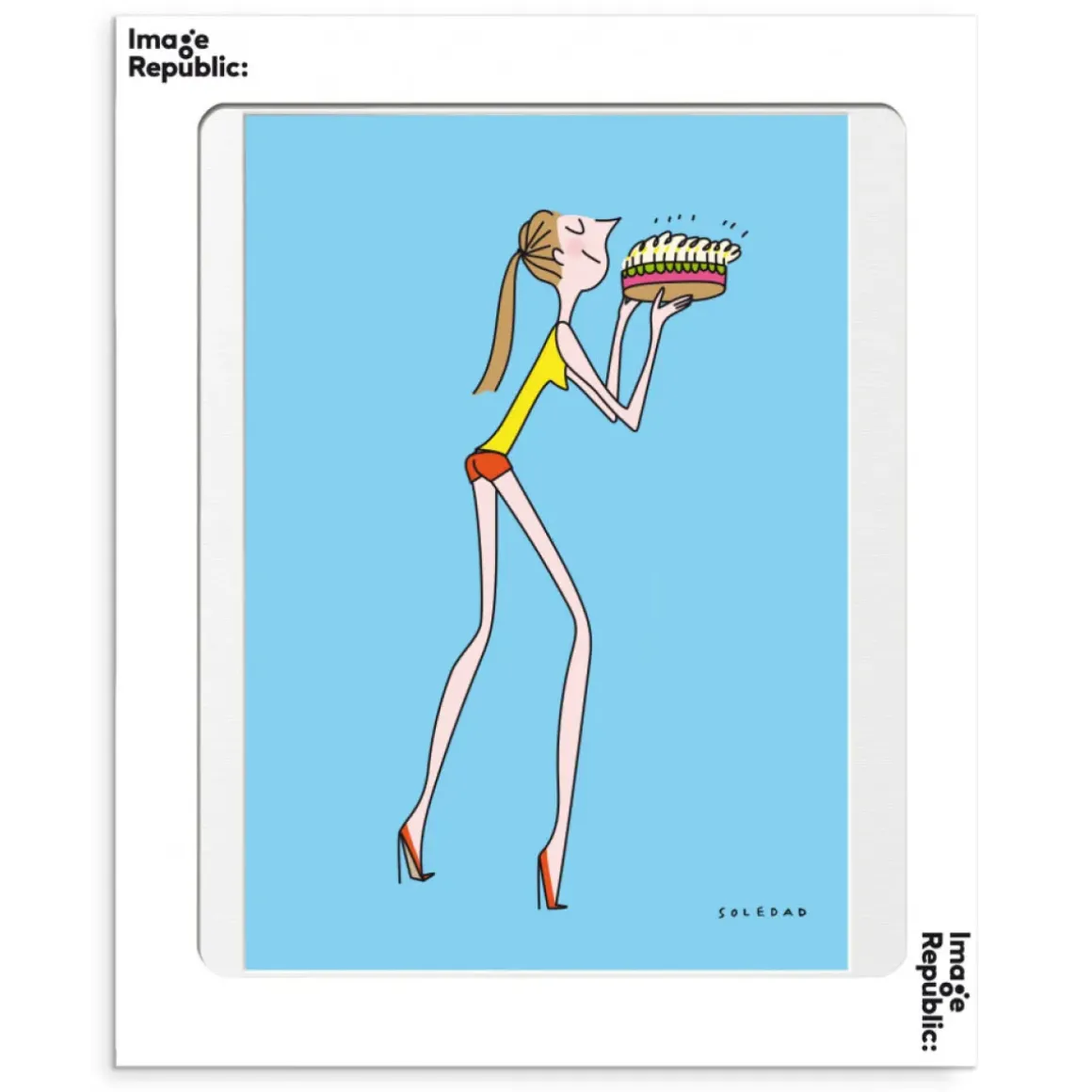 Affiche Soledad Happy Birthday - 30 x 40 cm