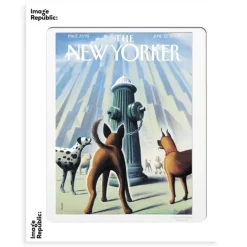 Affiche The Newyorker 200 drooker dog’s eye view 27 juin 2005 - 40 x 50 cm