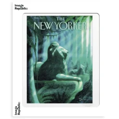 Affiche The Newyorker 201 drooker the library 23 mai 2011 - 40 x 50 cm