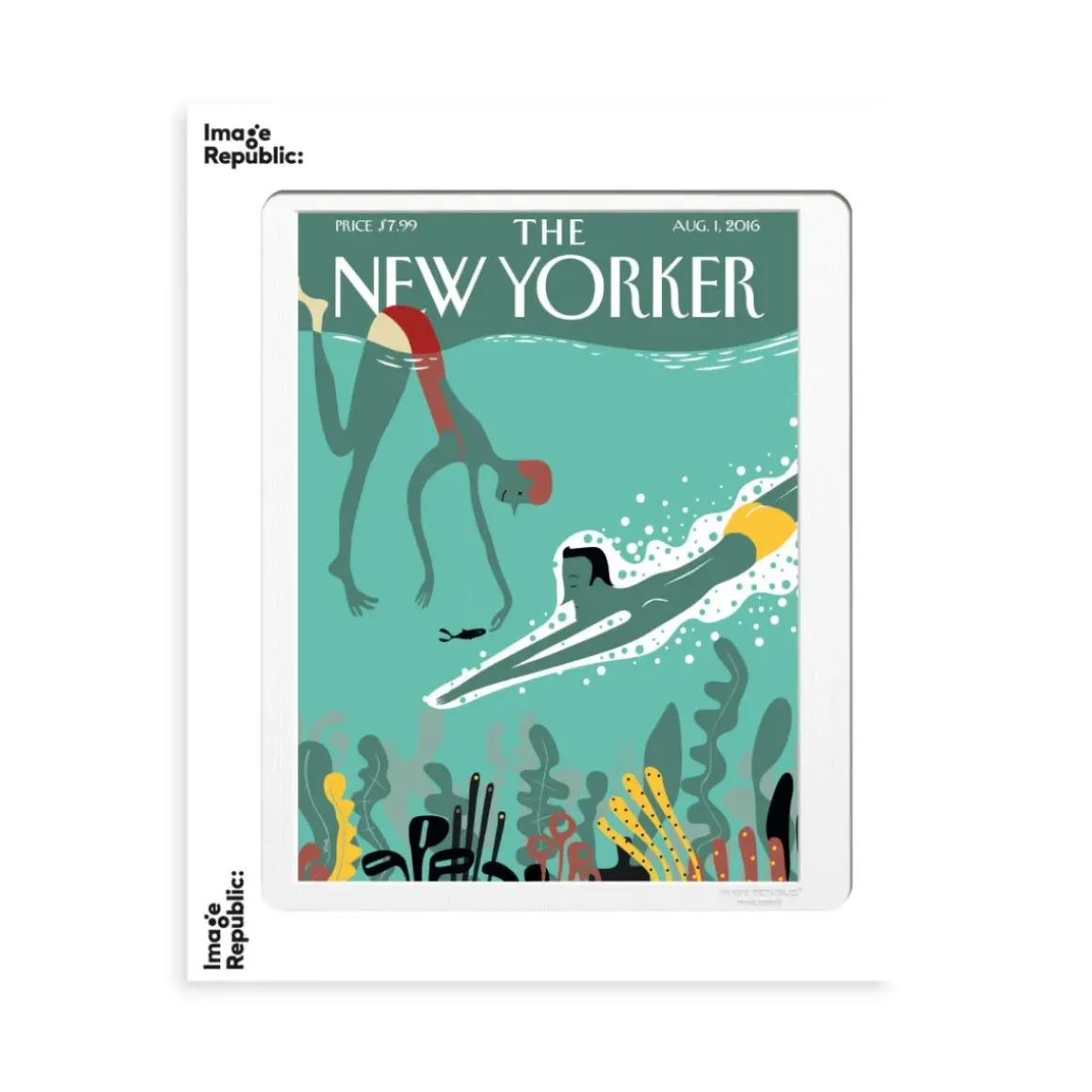 Affiche the Newyorker 160 Viva Beneath The Waves - 30 x 40 cm