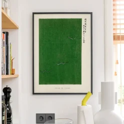 Affiche Tsubaki Woodblock Print IIII