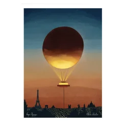 Affiche 29 Vasque Olympique - Clara Panetier - 30 x 40 cm