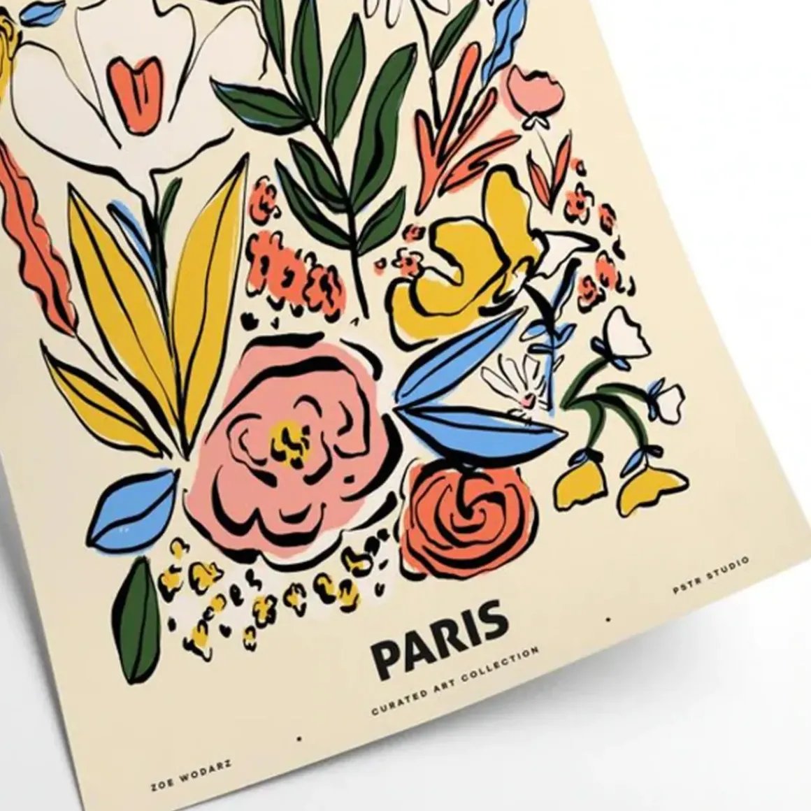 Affiche Zoe Fleurs et Plantes - Paris - 30 x 40 cm
