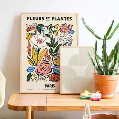 Affiche Zoe Fleurs et Plantes Paris - 50 x 70 cm