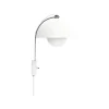 Applique murale Flowerpot VP8 H 35,5cm - Blanc mat