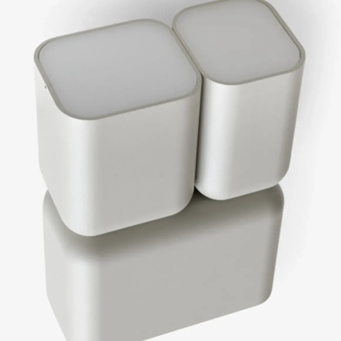 Applique murale Tabata LN10 H 21cm - Gris soie