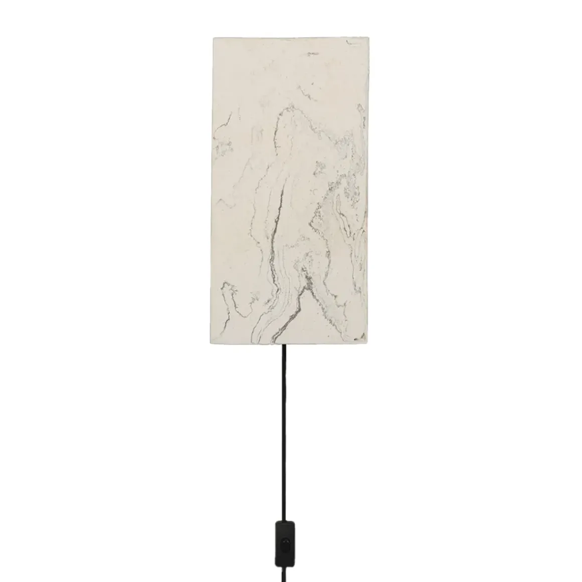 Applique rectangulaire Argilla Marbre