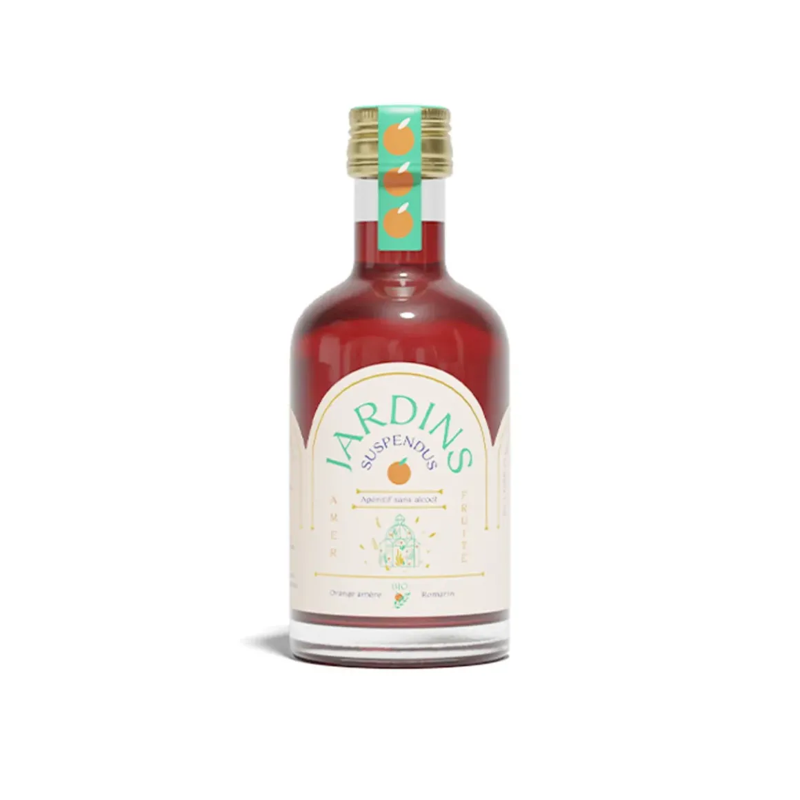 Apéritif sans alcool Jardins Suspendus - Orange amère u0026 Romarin