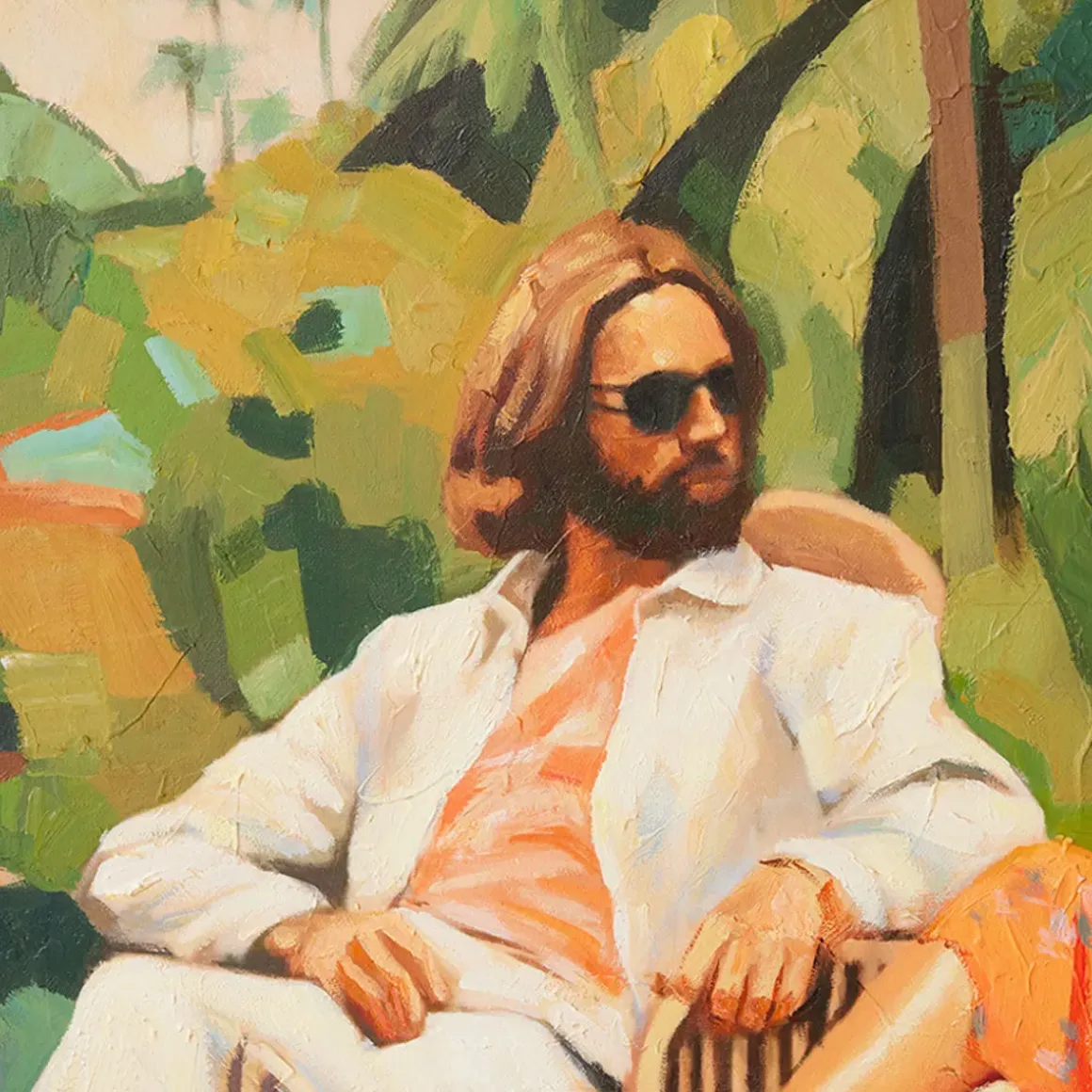 Art Mural Conversation - 152 x 4 x 127 cm