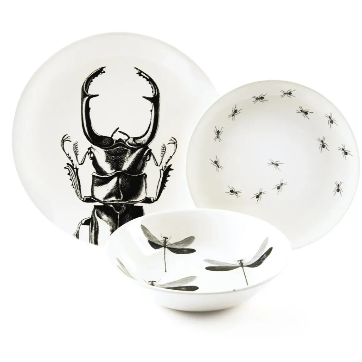 Assiette à dessert - Fourmis