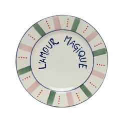 Assiette à dessert L'amour magique - 22 cm