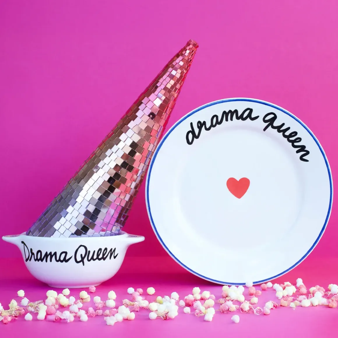 Assiette Drama Queen