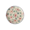 Assiette Fleurs Roses en céramique