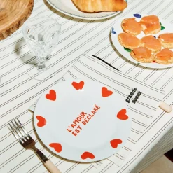 Assiette l'Amour est déclaré