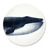 Assiette plate - Baleine