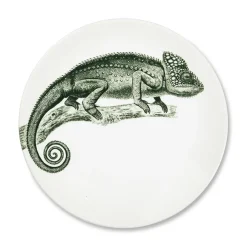 Assiette plate - Cameleon