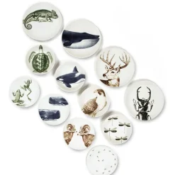 Assiette plate - Cerf