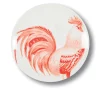 Assiette plate Coq en porcelaine - Ø 27 cm