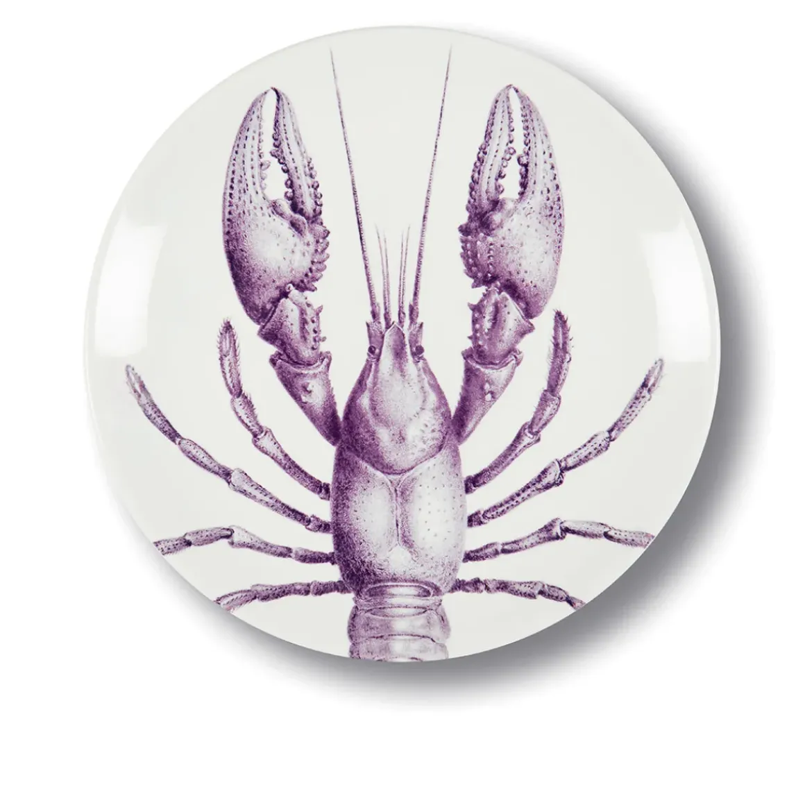 Assiette plate Homard en porcelaine - Ø 27 cm